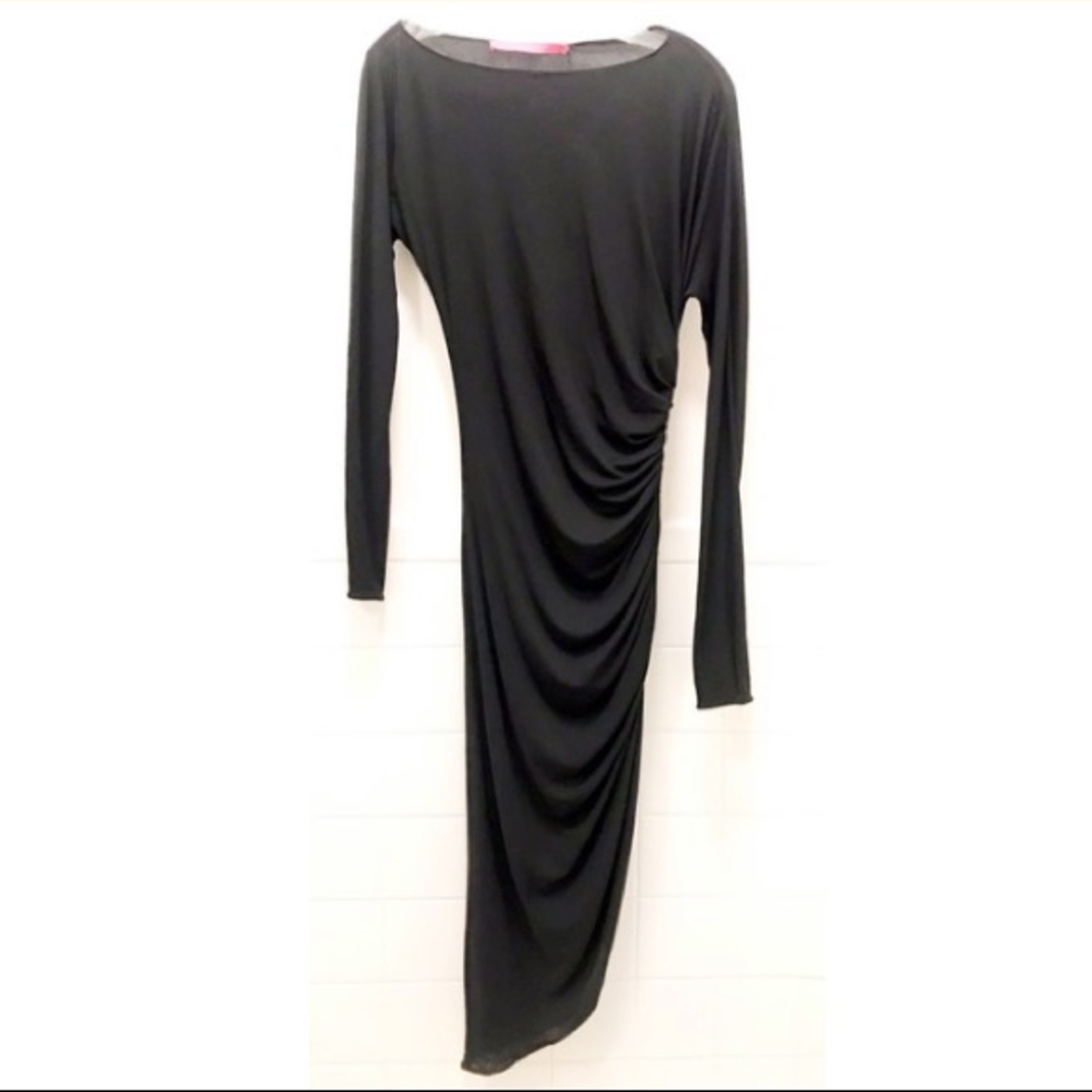 SOLD - Emanuel Ungaro Silk Ruched dress - Picture 7 of 8